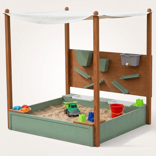 Bac à sable Montessori avec jeu d’eau
