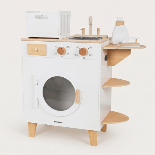 Lave-Linge Montessori en Bois