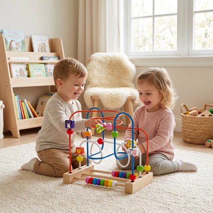 Labyrinthe Montessori en Bois